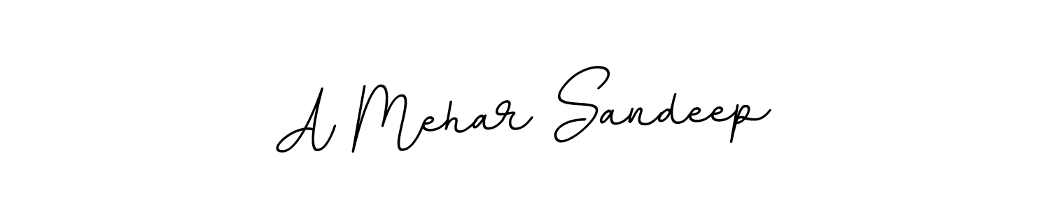 A Mehar Sandeep stylish signature style. Best Handwritten Sign (BallpointsItalic-DORy9) for my name. Handwritten Signature Collection Ideas for my name A Mehar Sandeep. A Mehar Sandeep signature style 11 images and pictures png