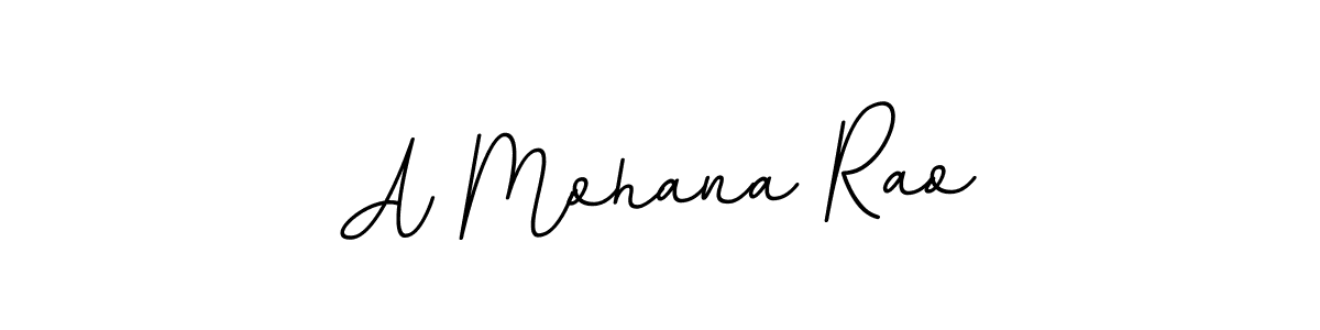 It looks lik you need a new signature style for name A Mohana Rao. Design unique handwritten (BallpointsItalic-DORy9) signature with our free signature maker in just a few clicks. A Mohana Rao signature style 11 images and pictures png