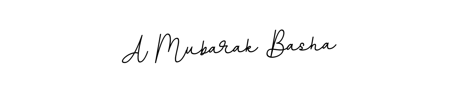 BallpointsItalic-DORy9 is a professional signature style that is perfect for those who want to add a touch of class to their signature. It is also a great choice for those who want to make their signature more unique. Get A Mubarak Basha name to fancy signature for free. A Mubarak Basha signature style 11 images and pictures png
