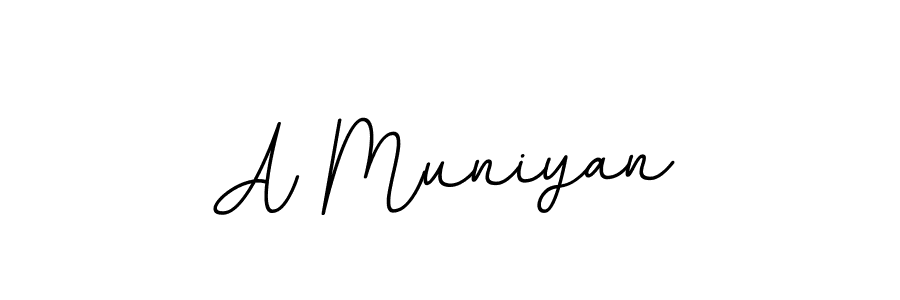 This is the best signature style for the A Muniyan name. Also you like these signature font (BallpointsItalic-DORy9). Mix name signature. A Muniyan signature style 11 images and pictures png