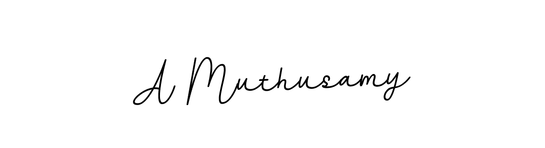 The best way (BallpointsItalic-DORy9) to make a short signature is to pick only two or three words in your name. The name A Muthusamy include a total of six letters. For converting this name. A Muthusamy signature style 11 images and pictures png