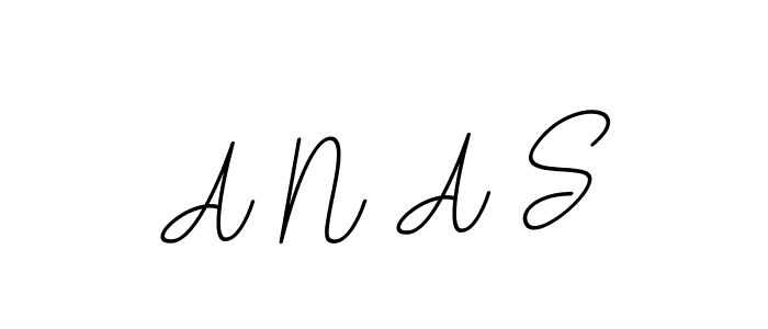 A N A S stylish signature style. Best Handwritten Sign (BallpointsItalic-DORy9) for my name. Handwritten Signature Collection Ideas for my name A N A S. A N A S signature style 11 images and pictures png