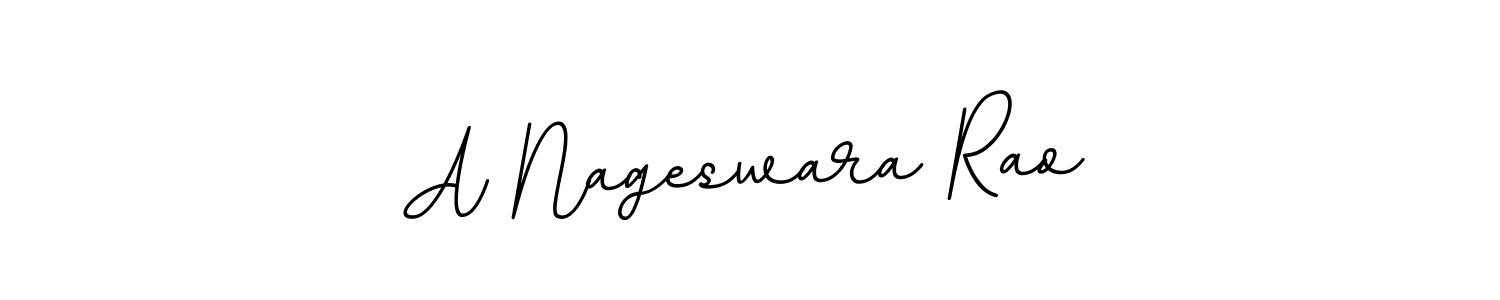 Create a beautiful signature design for name A Nageswara Rao. With this signature (BallpointsItalic-DORy9) fonts, you can make a handwritten signature for free. A Nageswara Rao signature style 11 images and pictures png