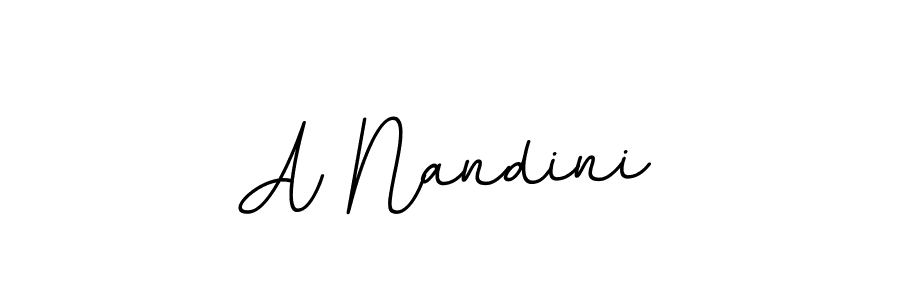 This is the best signature style for the A Nandini name. Also you like these signature font (BallpointsItalic-DORy9). Mix name signature. A Nandini signature style 11 images and pictures png