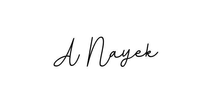 Design your own signature with our free online signature maker. With this signature software, you can create a handwritten (BallpointsItalic-DORy9) signature for name A Nayek. A Nayek signature style 11 images and pictures png