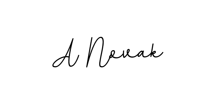 Make a beautiful signature design for name A Novak. With this signature (BallpointsItalic-DORy9) style, you can create a handwritten signature for free. A Novak signature style 11 images and pictures png