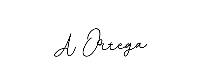 Create a beautiful signature design for name A Ortega. With this signature (BallpointsItalic-DORy9) fonts, you can make a handwritten signature for free. A Ortega signature style 11 images and pictures png