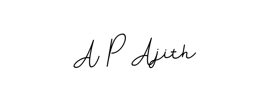 Also we have A P Ajith name is the best signature style. Create professional handwritten signature collection using BallpointsItalic-DORy9 autograph style. A P Ajith signature style 11 images and pictures png