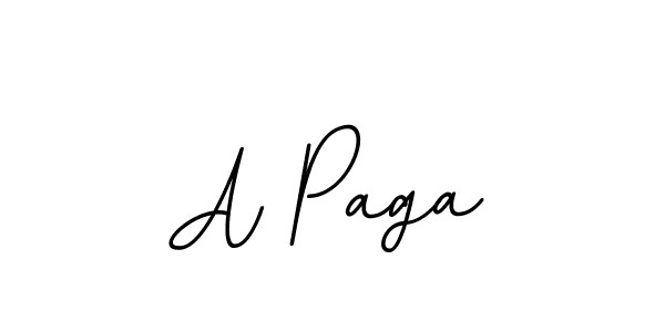 Make a beautiful signature design for name A Paga. With this signature (BallpointsItalic-DORy9) style, you can create a handwritten signature for free. A Paga signature style 11 images and pictures png