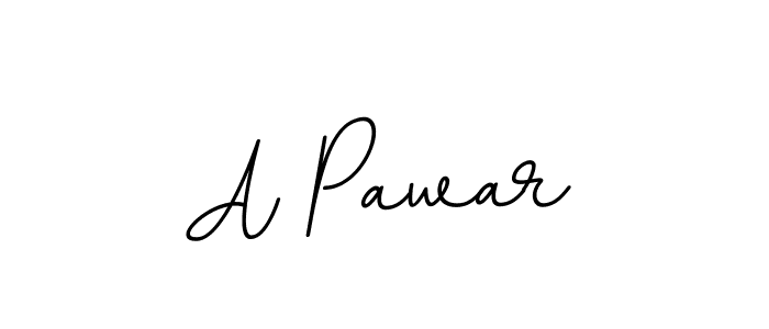 Design your own signature with our free online signature maker. With this signature software, you can create a handwritten (BallpointsItalic-DORy9) signature for name A Pawar. A Pawar signature style 11 images and pictures png