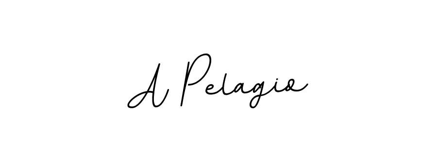 Make a beautiful signature design for name A Pelagio. With this signature (BallpointsItalic-DORy9) style, you can create a handwritten signature for free. A Pelagio signature style 11 images and pictures png