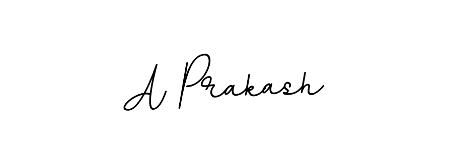 How to make A Prakash name signature. Use BallpointsItalic-DORy9 style for creating short signs online. This is the latest handwritten sign. A Prakash signature style 11 images and pictures png