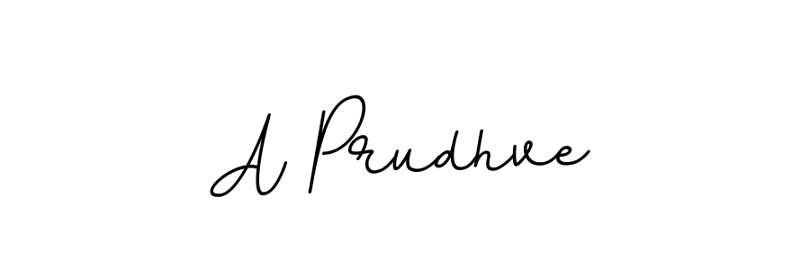 Use a signature maker to create a handwritten signature online. With this signature software, you can design (BallpointsItalic-DORy9) your own signature for name A Prudhve. A Prudhve signature style 11 images and pictures png