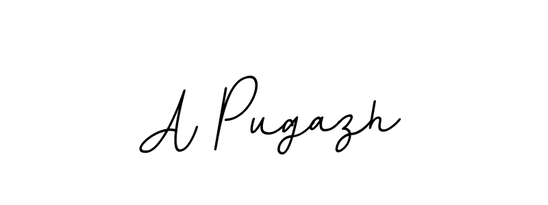 Use a signature maker to create a handwritten signature online. With this signature software, you can design (BallpointsItalic-DORy9) your own signature for name A Pugazh. A Pugazh signature style 11 images and pictures png