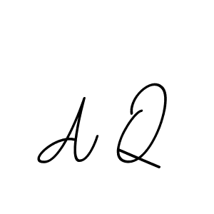 Create a beautiful signature design for name A Q. With this signature (BallpointsItalic-DORy9) fonts, you can make a handwritten signature for free. A Q signature style 11 images and pictures png