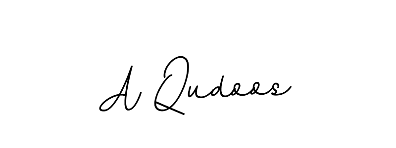 Use a signature maker to create a handwritten signature online. With this signature software, you can design (BallpointsItalic-DORy9) your own signature for name A Qudoos. A Qudoos signature style 11 images and pictures png