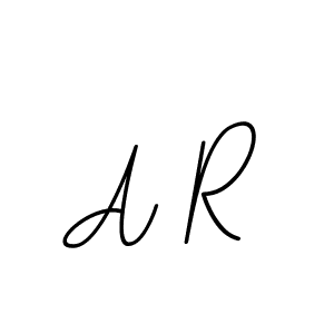 Make a beautiful signature design for name A R. With this signature (BallpointsItalic-DORy9) style, you can create a handwritten signature for free. A R signature style 11 images and pictures png