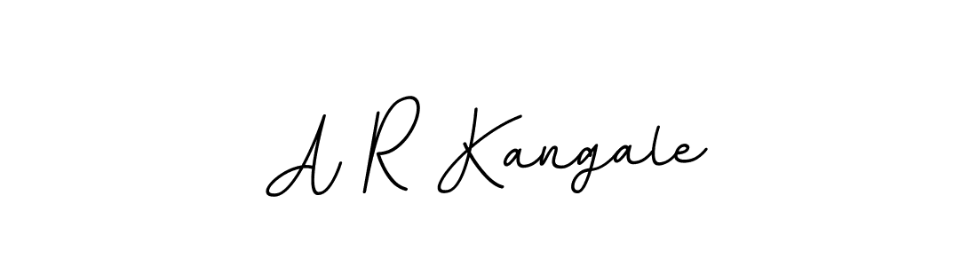 Make a beautiful signature design for name A R Kangale. With this signature (BallpointsItalic-DORy9) style, you can create a handwritten signature for free. A R Kangale signature style 11 images and pictures png