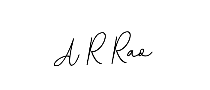 This is the best signature style for the A R Rao name. Also you like these signature font (BallpointsItalic-DORy9). Mix name signature. A R Rao signature style 11 images and pictures png