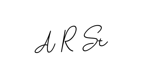 It looks lik you need a new signature style for name A R St. Design unique handwritten (BallpointsItalic-DORy9) signature with our free signature maker in just a few clicks. A R St signature style 11 images and pictures png