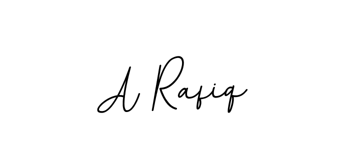 Make a beautiful signature design for name A Rafiq. With this signature (BallpointsItalic-DORy9) style, you can create a handwritten signature for free. A Rafiq signature style 11 images and pictures png