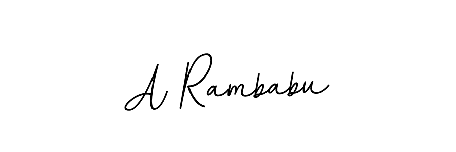 This is the best signature style for the A Rambabu name. Also you like these signature font (BallpointsItalic-DORy9). Mix name signature. A Rambabu signature style 11 images and pictures png