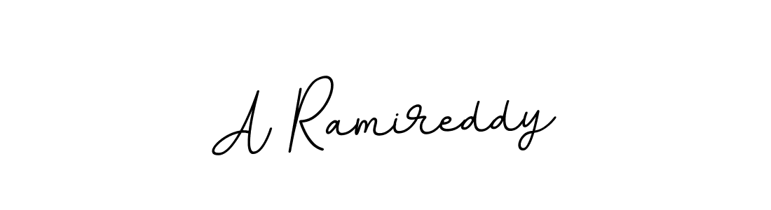 Design your own signature with our free online signature maker. With this signature software, you can create a handwritten (BallpointsItalic-DORy9) signature for name A Ramireddy. A Ramireddy signature style 11 images and pictures png