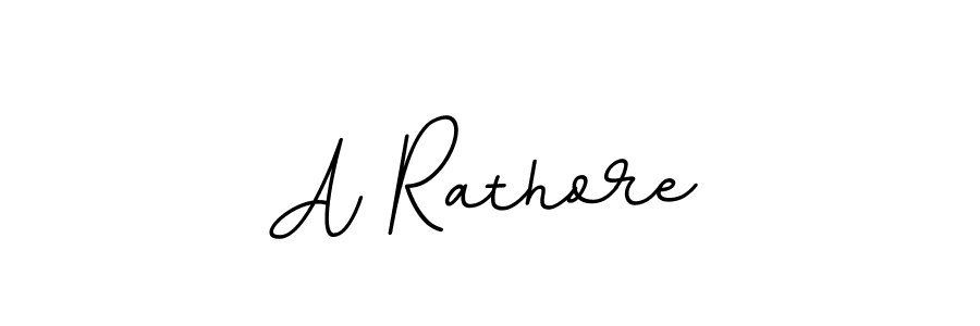 Make a beautiful signature design for name A Rathore. With this signature (BallpointsItalic-DORy9) style, you can create a handwritten signature for free. A Rathore signature style 11 images and pictures png