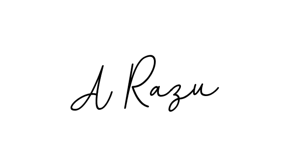 Make a beautiful signature design for name A Razu. With this signature (BallpointsItalic-DORy9) style, you can create a handwritten signature for free. A Razu signature style 11 images and pictures png