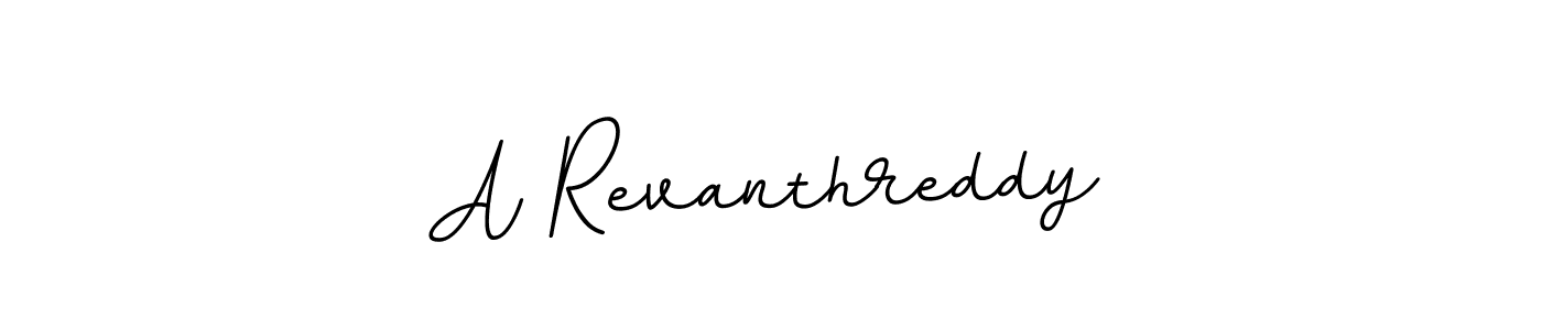You should practise on your own different ways (BallpointsItalic-DORy9) to write your name (A Revanthreddy) in signature. don't let someone else do it for you. A Revanthreddy signature style 11 images and pictures png