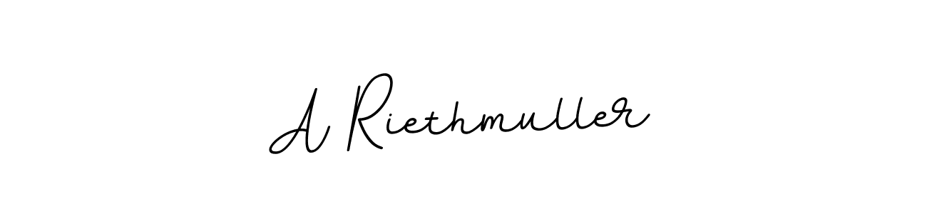 This is the best signature style for the A Riethmuller name. Also you like these signature font (BallpointsItalic-DORy9). Mix name signature. A Riethmuller signature style 11 images and pictures png