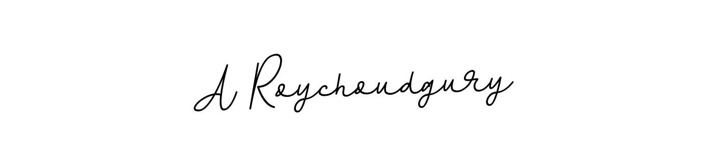 Design your own signature with our free online signature maker. With this signature software, you can create a handwritten (BallpointsItalic-DORy9) signature for name A Roychoudgury. A Roychoudgury signature style 11 images and pictures png