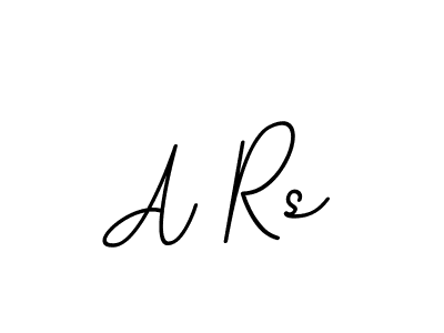 How to make A Rs name signature. Use BallpointsItalic-DORy9 style for creating short signs online. This is the latest handwritten sign. A Rs signature style 11 images and pictures png