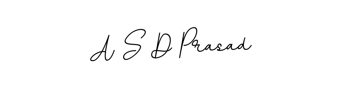 The best way (BallpointsItalic-DORy9) to make a short signature is to pick only two or three words in your name. The name A S D Prasad include a total of six letters. For converting this name. A S D Prasad signature style 11 images and pictures png