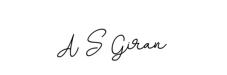 How to Draw A S Giran signature style? BallpointsItalic-DORy9 is a latest design signature styles for name A S Giran. A S Giran signature style 11 images and pictures png