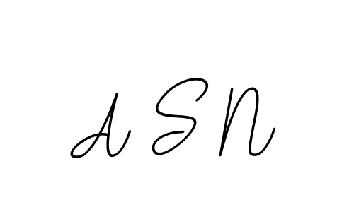 Also You can easily find your signature by using the search form. We will create A S N name handwritten signature images for you free of cost using BallpointsItalic-DORy9 sign style. A S N signature style 11 images and pictures png