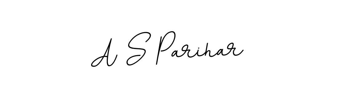 How to make A S Parihar signature? BallpointsItalic-DORy9 is a professional autograph style. Create handwritten signature for A S Parihar name. A S Parihar signature style 11 images and pictures png