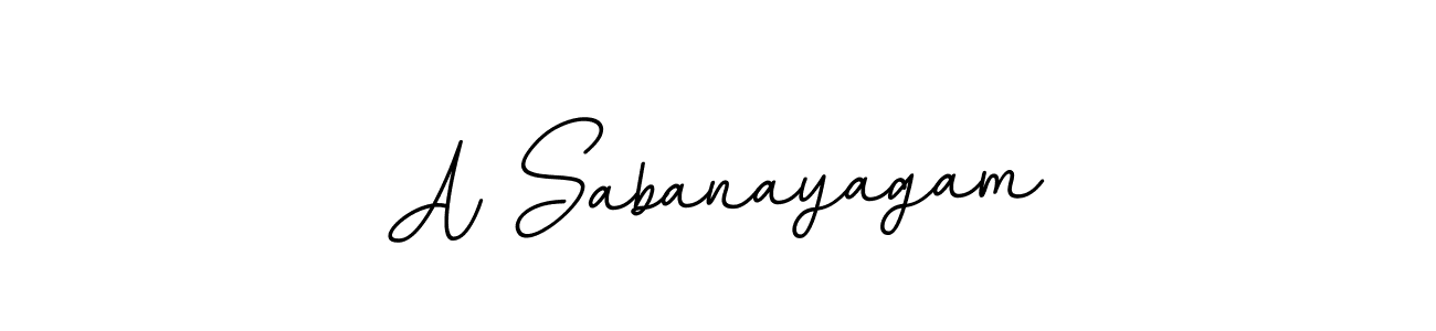Design your own signature with our free online signature maker. With this signature software, you can create a handwritten (BallpointsItalic-DORy9) signature for name A Sabanayagam. A Sabanayagam signature style 11 images and pictures png