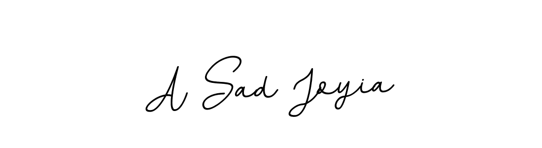 Make a short A Sad Joyia signature style. Manage your documents anywhere anytime using BallpointsItalic-DORy9. Create and add eSignatures, submit forms, share and send files easily. A Sad Joyia signature style 11 images and pictures png