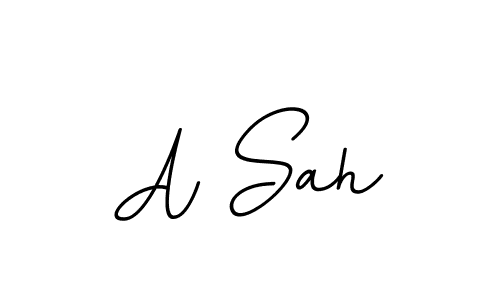 Also You can easily find your signature by using the search form. We will create A Sah name handwritten signature images for you free of cost using BallpointsItalic-DORy9 sign style. A Sah signature style 11 images and pictures png