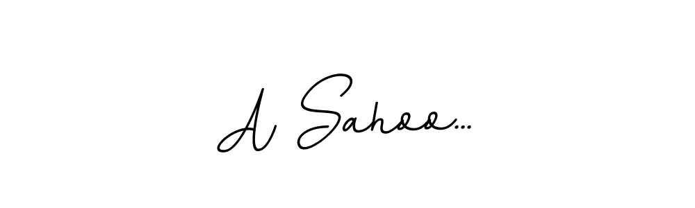 A Sahoo... stylish signature style. Best Handwritten Sign (BallpointsItalic-DORy9) for my name. Handwritten Signature Collection Ideas for my name A Sahoo.... A Sahoo... signature style 11 images and pictures png