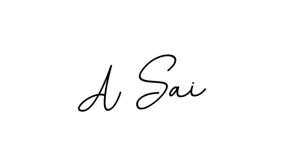 Also You can easily find your signature by using the search form. We will create A Sai  name handwritten signature images for you free of cost using BallpointsItalic-DORy9 sign style. A Sai  signature style 11 images and pictures png