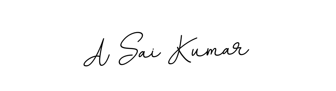 A Sai Kumar stylish signature style. Best Handwritten Sign (BallpointsItalic-DORy9) for my name. Handwritten Signature Collection Ideas for my name A Sai Kumar. A Sai Kumar signature style 11 images and pictures png