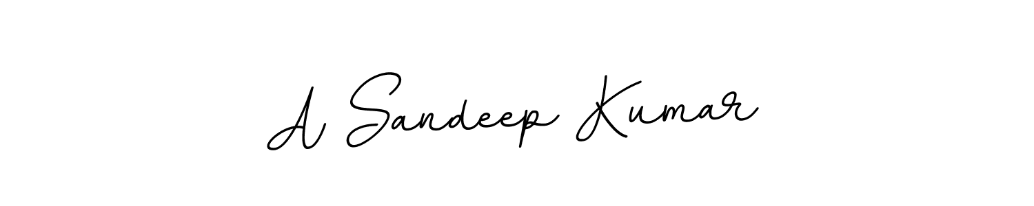 This is the best signature style for the A Sandeep Kumar name. Also you like these signature font (BallpointsItalic-DORy9). Mix name signature. A Sandeep Kumar signature style 11 images and pictures png