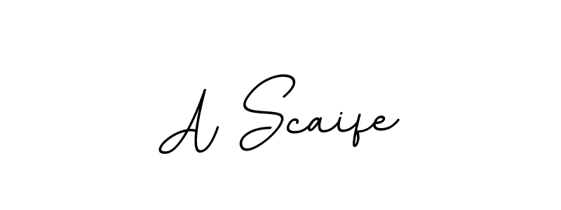 A Scaife stylish signature style. Best Handwritten Sign (BallpointsItalic-DORy9) for my name. Handwritten Signature Collection Ideas for my name A Scaife. A Scaife signature style 11 images and pictures png