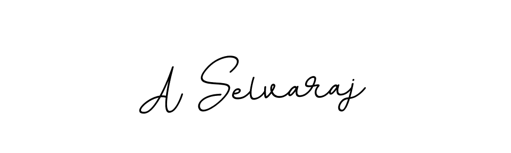 The best way (BallpointsItalic-DORy9) to make a short signature is to pick only two or three words in your name. The name A Selvaraj include a total of six letters. For converting this name. A Selvaraj signature style 11 images and pictures png