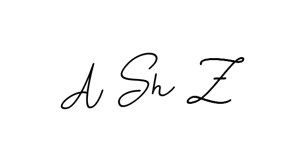 Also we have A Sh Z name is the best signature style. Create professional handwritten signature collection using BallpointsItalic-DORy9 autograph style. A Sh Z signature style 11 images and pictures png