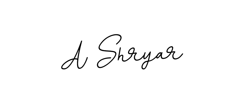 The best way (BallpointsItalic-DORy9) to make a short signature is to pick only two or three words in your name. The name A Shryar include a total of six letters. For converting this name. A Shryar signature style 11 images and pictures png