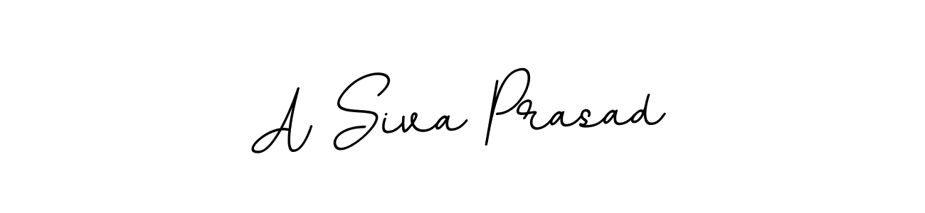 Use a signature maker to create a handwritten signature online. With this signature software, you can design (BallpointsItalic-DORy9) your own signature for name A Siva Prasad. A Siva Prasad signature style 11 images and pictures png