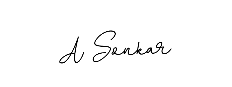How to Draw A Sonkar signature style? BallpointsItalic-DORy9 is a latest design signature styles for name A Sonkar. A Sonkar signature style 11 images and pictures png